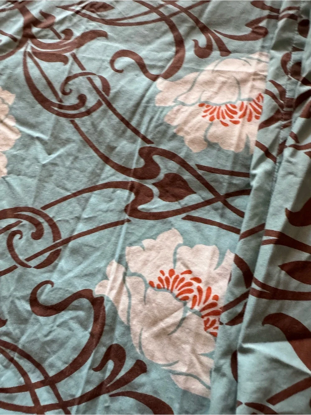 Pottery Barn queen duvet cover